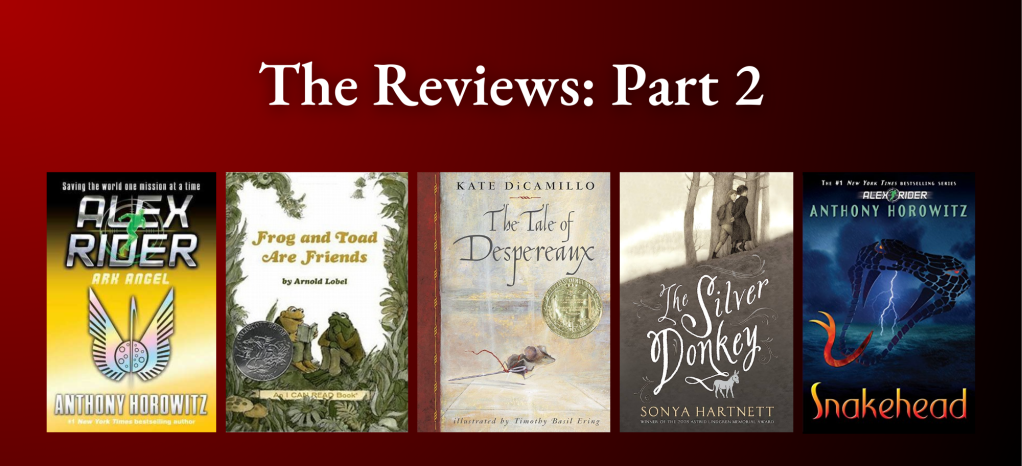 The Second Five Book Reviews